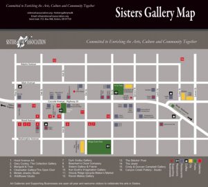 4TH FRIDAY ARTWALK IN SISTERS, OR, ALL-DAY 10AM-7PM @ Downtown Sisters