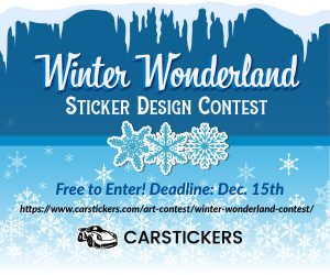 Winter Wonderland Sticker Design Contest @ Car Stickers Inc.