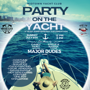 Party on the Yacht - Midtown Yacht Club 3 Year Anniversary Celebration @ Midtown Yacht Club