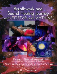 Breathwork and Sound Healing Journey @ Unity Spiritual Community of Central Oregon