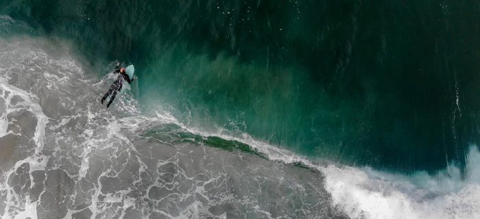 Lincoln City Surfer by Josh Havelind