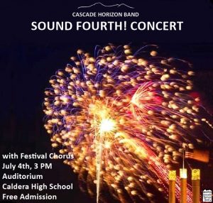 SOUND FOURTH! CONCERT @ Caldera High School Auditorium