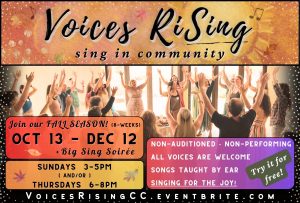 Voices Rising Community Choir - Open Sessions